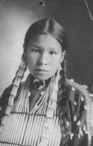 Ancient Native American Porn - 7 - Unidentified Native American Girl, Lakota, 1890