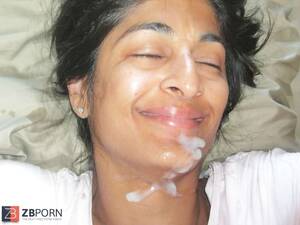 facial cum shots - Indian wifey facial cumshot