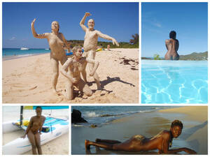 nude beach clip art - Nude Beaches on St. Maarten - St. Martin