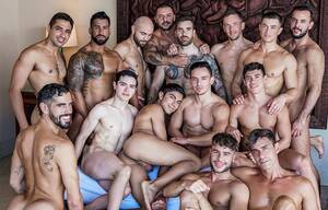 jocks fuck orgy - 15 guys fuck in the 'Lucas Men Unleashed' orgy pt 1 - Lucas Entertainment