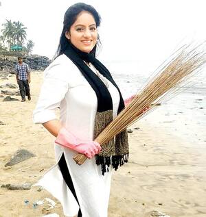 dipika singh bollywood actress fucking - Diya Aur Baati Hum' actress Deepika Singh cleans Versova beach