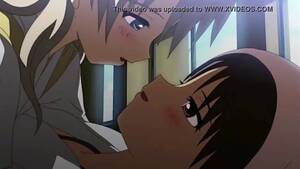 hentai lesbians kissing - Yuri anime kiss compilation watch online