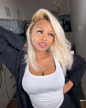 Ebony Blonde Hair - Custom your blonde hairstyle. Brown roots yay or nay?ðŸ˜ðŸ˜ðŸ˜ | Blonde lace  front wigs, Human hair, Wig hairstyles