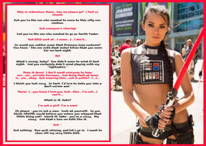 Clone Wars Porn Captions - Crossdressing Caption - The Fourth In honor of the Star Wars dayâ€¦ Tumblr  Porn