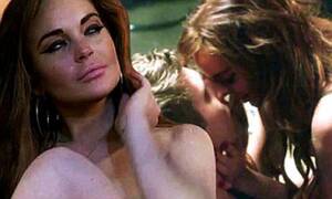 lindsay lohan sex footjob - Scantily-clad Lindsay Lohan films a sex tape with porn star James Deen in  racy new The Canyons trailer | Daily Mail Online