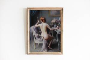 free retro porn redhead pretty - FREE SHIPPING Vintage Nude Female Art Print Erotic Classic Nude Painting  Beautiful Naked Woman Art Redhead Naked Girl Painting - Etsy Finland
