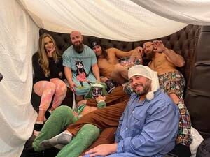 drunk orgy party - Group shot of The Dark Order Slumber Party : r/SquaredCircle