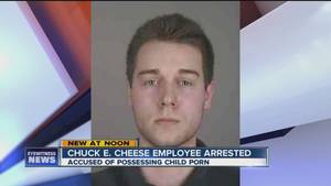 Chuck E Cheese Porn - Chuck E. Cheese worker accused of child porn