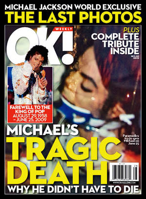 Giselle Club Magazine Porn - OK Magazine, June 2009: Michael Jackson Death Photo