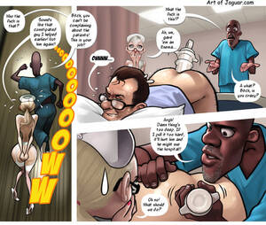 Black Doctor Cartoon Porn - Slutty nurse and a black doctor giving an - Cartoon Sex - Picture 2