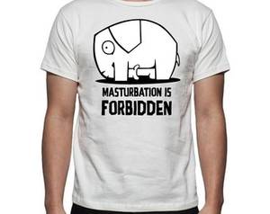 Junior Forbidden Sex - t shirt funny elephant masturbation is forbidden sex sexy hot porno  irriverent animal africa 100%