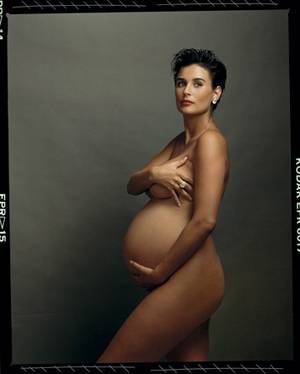 demi moore nude pregnant - Demi Moore