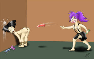 Futurama Porn Leela And Amy - Rule 34 - amy wong bondage condom female female only futurama human  multiple females turanga leela wks yuri | 936821