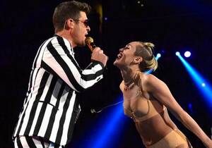 Miley Cyrus Fuck Tape - VIDEO] Miley Cyrus at 2013 MTV VMAs -- Performance