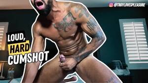 masturbation ejaculation - Black Men Masturbation Ejaculation Porn Videos | Pornhub.com