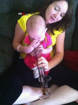 fat redneck boobs - What the hell is this mom Doing to her baby ?,, I would love