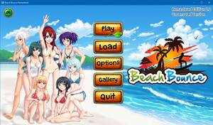 beach cartoon sex game - Beach Bounce Ren'py Porn Sex Game v.2.22 Remastered Uncensored Download for  Windows