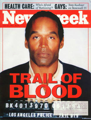 Giselle Club Magazine Porn - Time Magazine, June 27, 1994: OJ Mug Shot Controversy