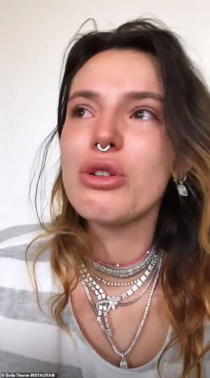 Bella Thorne Porn Gallery - Bella Thorne breaks down in tears after Whoopi Goldberg slams nude photos |  Daily Mail Online