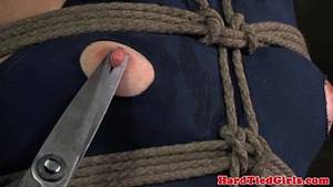 Crotch Rope Bondage Porn - Crotch rope bondage sluts dress cut off