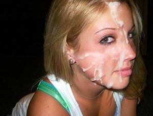 amature jizzed - ... cute amateur college girl gets jizzed on her face