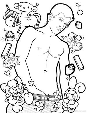 Gay Porn Minions - AdamMaleBlog Exclusive: Gay Porn Star Coloring Pages!