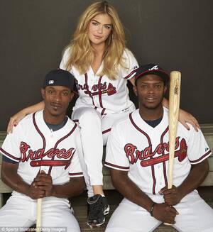 kate upton blowjob - Kate Upton bikini baseball uniform Atlanta Braves brothers | Daily Mail  Online